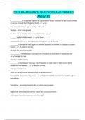 C239 prep ASSESSMENT GUIDE WITH VERIFIED ANSWERS &lpar;the latest quizzes&rpar;&vert;A&plus; graded&vert; guaranteed pass