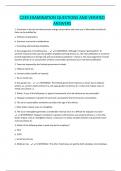 C239 EXAMINATION QUESTIONS AND VERIFIED ANSWERS