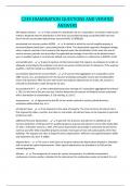 C239 prep ASSESSMENT GUIDE WITH VERIFIED ANSWERS &lpar;the latest quizzes&rpar;&vert;A&plus; graded&vert; guaranteed pass