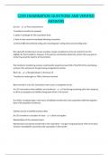 C239 EXAMINATION QUESTIONS AND VERIFIED ANSWERS
