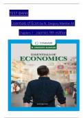 Complete Test Bank Principles of MACROeconomics 9th Edition Mankiw Questions & Answers with rationales &lpar;Chapter 1-23&rpar;