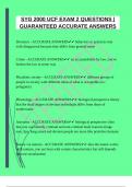 PACKAGE DEAL FOR THE SYG2000 QUESTIONS &vert;GUARANTEED ACCURATE ANSWERS &vert;UPDATES 2025