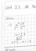 Integrated Math 2 Unit 3