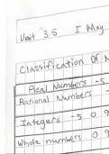 Unit 3 Integrated Math 2