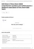 MD3 EXAM 2 FINAL EXAM &lpar;2025&rpar; comprehensive questions and verified answers &lpar; detailed & elaborated&rpar; ACTUAL EXAM 2025 TEST&excl;&excl;