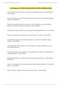 CSTU Quiz 12 C OMPLETE QUESTIONS WITH ANSWERS &lpar;2025&rpar;