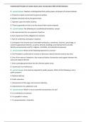 Fundamental Principles of Taxation Exam Latest Test Questions With Verified Solutions