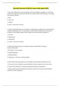 Maryville University NURS 623 exam 4 study guide&period;&period;&lpar;2025&rpar;