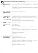 NUR 265 Advanced Medical Surgical Nursing Exam &num;1 Solution Guide&lowbar;Fall 2025