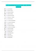 C239 EXAMINATION QUESTIONS AND VERIFIED ANSWERS