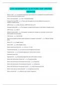 C239 EXAMINATION QUESTIONS AND VERIFIED ANSWERS