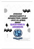 ENG1511 Assignment 2 Semester 1 2025 - DUE 14 April 2025