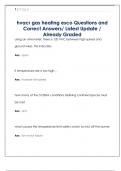 hvacr gas heating esco Questions and  Correct Answers&sol; Latest Update &sol;  Already Graded