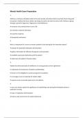 Mental Health Exam Preparation