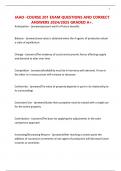 IAAO -COURSE 201 EXAM QUESTIONS AND CORRECT ANSWERS 2024&sol;2025 GRADED A&plus;&period;