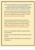 MDC3 EXAM 3 &lpar;RASMUSSEN COLLEGE&rpar;&sol; MULTIDIMENSIONAL CARE  3 EXAM 3 LATEST 2025 ACTUAL EXAM WITH COMPLETE  QUESTIONS AND CORRECT DETAILED ANSWERS &lpar;100&percnt; VERIFIED  ANSWERS&rpar; &vert;ALREADY GRADED A&plus;&vert; &vert;&vert;PROFESSOR VERIFIED&vert;&vert;