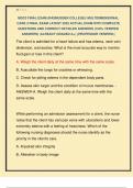 MDC3 FINAL EXAM &lpar;RASMUSSEN COLLEGE&rpar;&sol; MULTIDIMENSIONAL  CARE 3 FINAL EXAM LATEST 2025 ACTUAL EXAM WITH COMPLETE  QUESTIONS AND CORRECT DETAILED ANSWERS &lpar;100&percnt; VERIFIED  ANSWERS&rpar; &vert;ALREADY GRADED A&plus;&vert; &vert;&vert;PROFESSOR VERIFIED&vert;&vert;