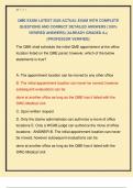 QME EXAM LATEST 2025 ACTUAL EXAM WITH COMPLETE  QUESTIONS AND CORRECT DETAILED ANSWERS &lpar;100&percnt;  VERIFIED ANSWERS&rpar; &vert;ALREADY GRADED A&plus;&vert;  &vert;&vert;PROFESSOR VERIFIED&vert;&vert; 