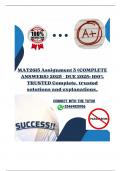 MAT2615 Assignment 3 &lpar;COMPLETE ANSWERS&rpar; 2025
