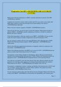 Progressive Care RN A QUESTIONS AND ACCURATE ANSWERS