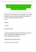 CNO JURISPRUDENCE EXAM QUESTIONS WITH COMPLETE SOLUTIONS VERIFIED GRADED A&plus;&lpar;2025&sol;2026&rpar;