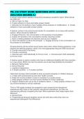 PEL 238 STUDY GUIDE QUESTIONS WITH ANSWERS 2025&sol;2026 GRADED A&plus;