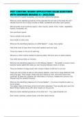 PEST CONTROL BOARD APPLICATORS EXAM QUESTIONS WITH ANSWERS GRADED A&plus; 2025&sol;2026