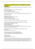 PHM 350 EXAM QUESTIONS WITH ANSWERS 2025&sol;2026 GRADED A&plus;