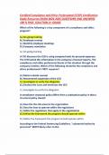 Certified Compliance and Ethics Professional &lpar;CCEP&rpar; Exam elaborations and answers&period; Complete test guide&period;
