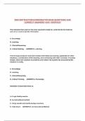 EMS INSTRUCTOR&sol;COORDINATOR EXAM QUESTIONS AND CORRECT ANSWERS 100&percnt; VERIFIED&excl;&excl;