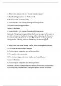 Nevada Funeral Arranger Test Study Guide Latest 23