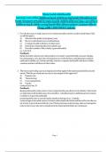 Maternal & Child Health Nursing &colon; Care of the Childbearing family 8th Edition Test Bank &vert; Verified Questions and Answers&vert; Latest Update