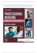 TEST BANK PROFESSIONAL NURSING&colon; CONCEPTS & CHALLENGES&comma; 10TH  EDITION&vert; QUESTIONS AND ANSWERS&vert; 2025&sol;2025 LATEST UPDATE 
