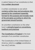 Basic features of the Constitution of India