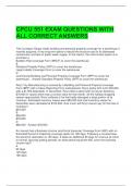  CPCU 551 EXAM QUESTIONS WITH ALL CORRECT ANSWERS 