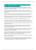 US ARMY FDO END OF COURSE EXAM QUESTION WITH ANSWERS 2025&sol;2026 GRADED A&plus;