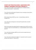VIVINT SHP PRACTICE EXAM &sol; QUESTIONS AND CORRECT ANSWERS 2024&sol;2025 GRADED A&plus;&period;
