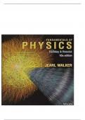 Test Bank for Fundamentals of Physics 10th Edition by Resnick&comma; Walker and Halliday