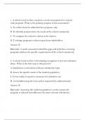 SCHOOL SW PEL EXAM PRACTICE QUESTIONS 30