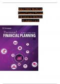 Solution Manual for Personal Financial Planning 15th Edition by Randy Billingsley&comma; Lawrence J&period; Gitman &vert; Complete Verified Chapter's &vert;