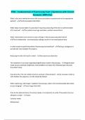 TBC - fundamentals of fluoroscopy Exam &vert;Questions with Correct Answers&vert; 100&percnt; Pass