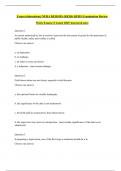Exam &lpar;elaborations&rpar; NEHA REHS&sol;RS &lpar;REHS&rpar; REHS Examination Review Work Exams &lpar;3 Latest 2025 Answered sets&rpar;