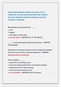 BSC1005 MIDTERM MDC NEWEST 2024&sol;2025 ACTUAL  COMPLETE 100 REAL EXAM QUESTIONS AND CORRECT  DETAILED ANSWERS &lpar;VERIFIED ANSWERS&rpar; &vert;ALREADY GRADED A&plus;&lpar;2025&sol;2026&rpar;
