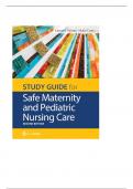 TEST BANK SAFE MATERNITY AND PEDIATRIC NURSING CARE 2ND EDITION BY PALMER ALL CHAPTERS 1 TO 38 COVERED GRADED A&plus; &vert;LATEST UPDATE&vert; &vert;100&percnt; VERIFIED&vert; &vert;2025-26&vert;