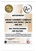 BSW4802 Assignment 2 &lpar;COMPLETE ANSWERS&rpar; 2025 &lpar;153705&rpar; - DUE 24 June 2025&semi; 100&percnt; correct solutions and explanations&period; 