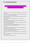 ATC Final Exam Questions And Answers &vert;Latest 2025 &vert; Guaranteed Pass&period;