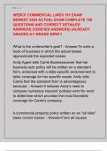 WEBCE COMMERCIAL LINES 101 EXAM  NEWEST 2025 ACTUAL EXAM COMPLETE 150  QUESTIONS AND CORRECT DETAILED  ANSWERS &lpar;VERIFIED ANSWERS&rpar; &vert;ALREADY  GRADED A&plus;&sol; BRAND NEW&excl;&excl;&excl;