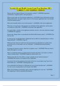 Nevada Life and Health License Exam Prep Questions 100&percnt; CORRECT AND VERIFIED VERSION