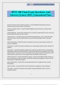 BFIN 300 Final Exam Questions And Answers &vert;Latest 2025 &vert; Guaranteed Pass&period;