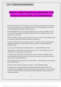 Illinois Colibri Final Exam Questions And Answers &vert;Latest 2025 &vert; Guaranteed Pass&period;